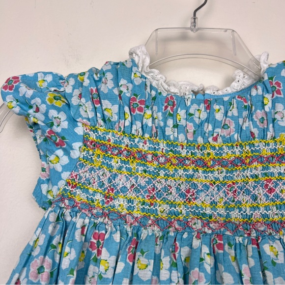 Mini Boden Floral Spring Floral Cotton Dress - Picture 4 of 7